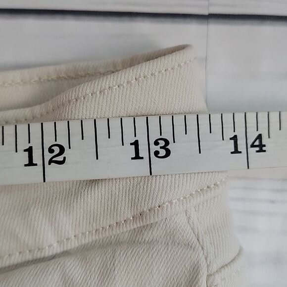 Lucky Brand Bridgette high rise skinny jeans in bone beige Women's Size 4 - Picture 14 of 16